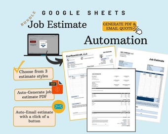 Contractor Job Estimate Templates: PDF & Email Automation