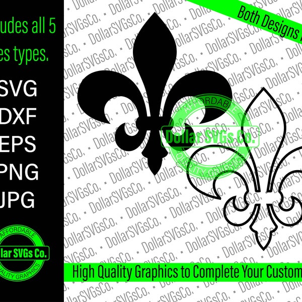 Fleur De Lis Bundle svg | Fleur De Lis svg | Mardi Gras svg | New Orleans svg | Fat Tuesday svg | instant download | commercial use