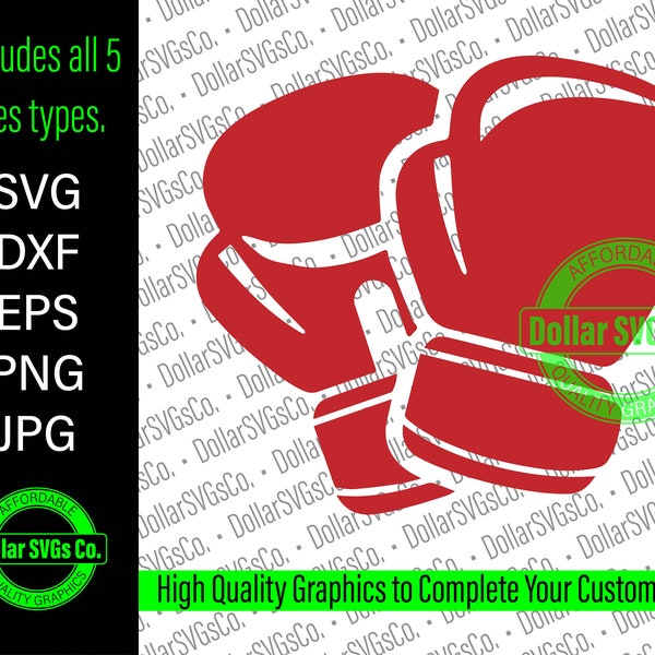 Boxing Gloves svg | Boxer svg | Boxing | Boxing Gloves png | png | svg | eps | dxf | jpg | instant download | commercial use