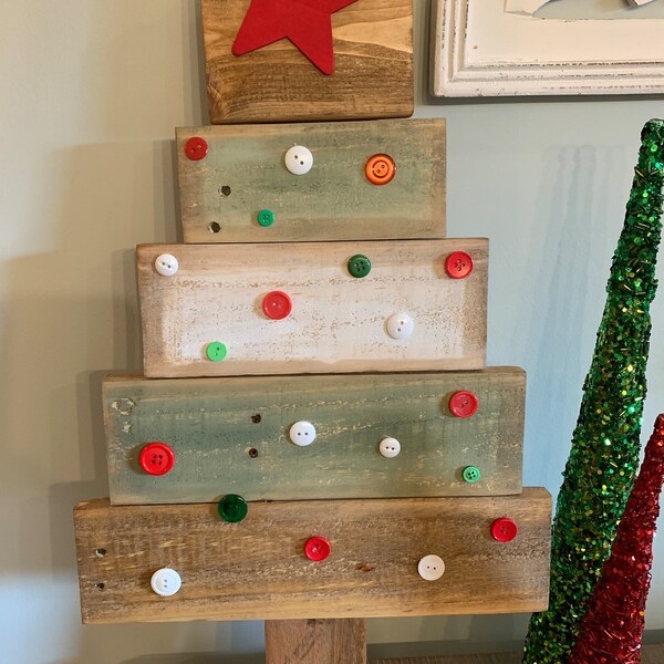 Pallet christmas tree etsy