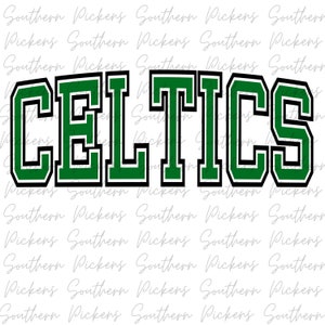 Boston Celtics DTF | Sublimation | PNG | Full Color and Distressed Images