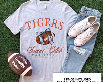 Auburn tigers Social Club PNG | 2 downloads available
