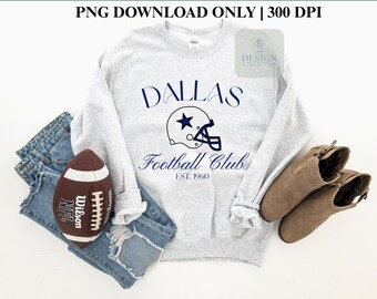 Dallas Football Club PNG DTF