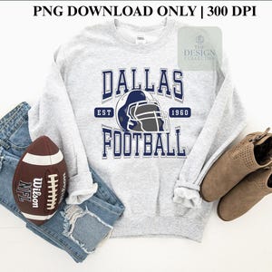 Vintage Dallas Cowboys | PNG | DTF | Sublimation | Full Color and Distressed Available
