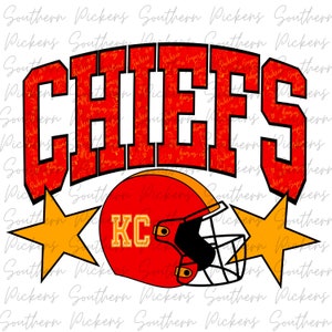 Chiefs PNG with Players Names| DTF | Sublimation