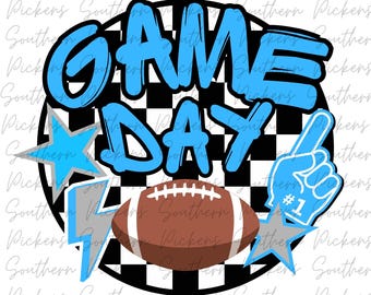 Game Day Football PNG | Caroline Blue
