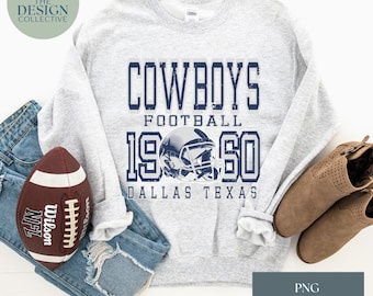 Cowboys Football PNG | DTF | Sublimation | Distressed & Full Color Available | 4 Downloads