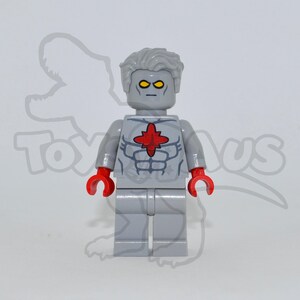 CAPTAIN ATOM Custom Pad Printed Lego Minifigure DC Comics Justice League Jlu Jla