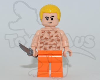 VICTOR ZSASZ Custom Pad Printed Minifigure Super Heroes DC Comics Arkham Asylum