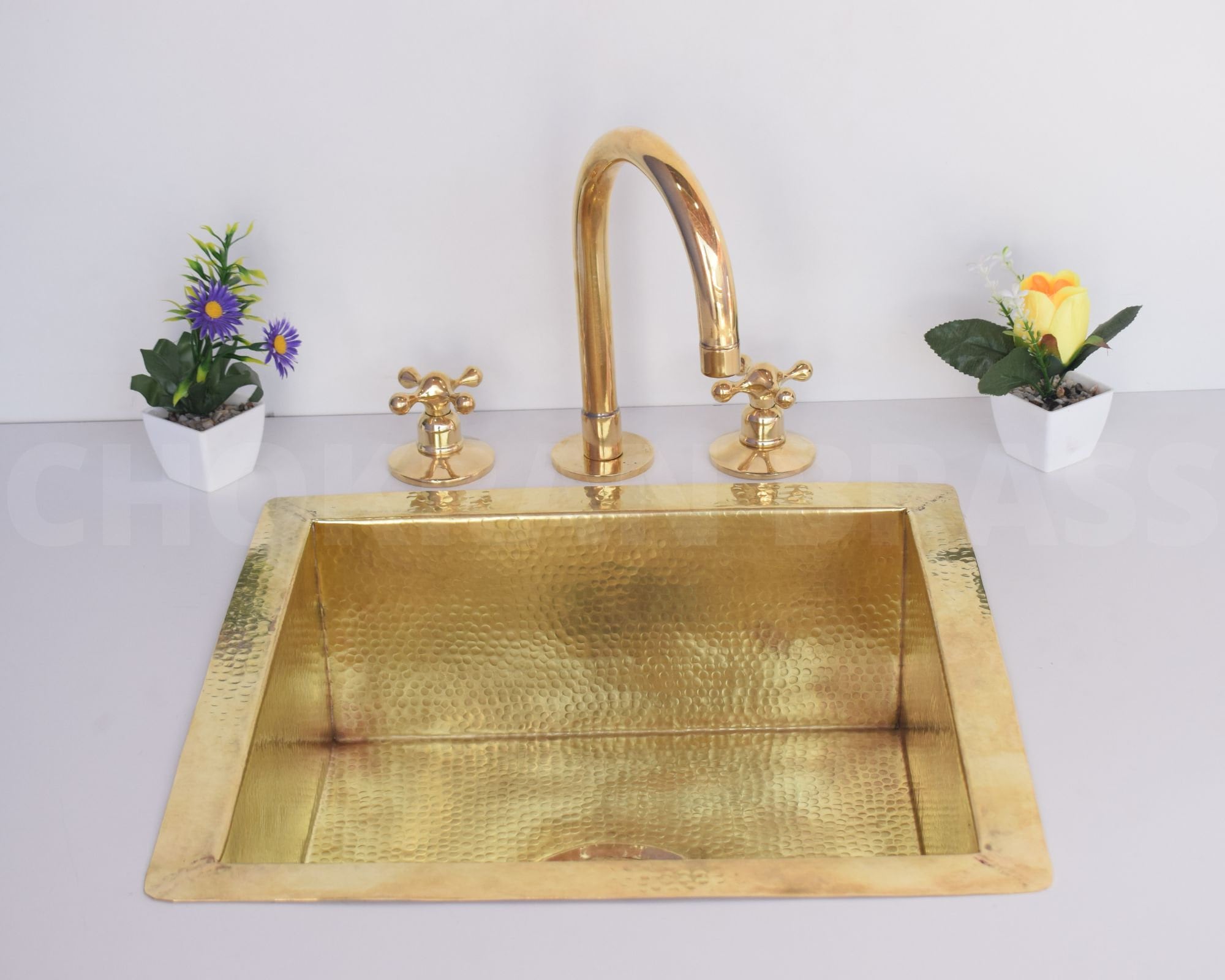 Brass Kitchen Sink Brass Bar Sink Unlacquered Brass Kitchen Etsy