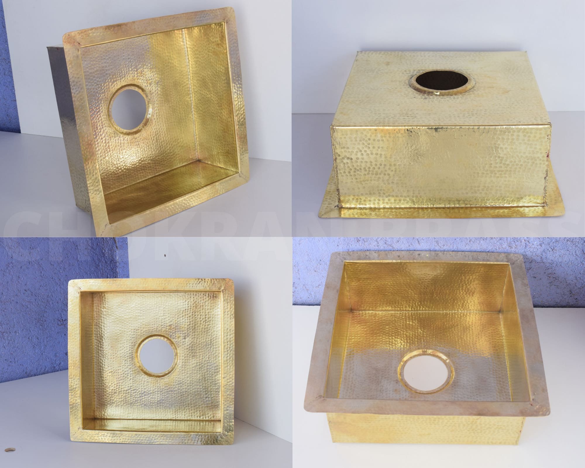 Brass Kitchen Sink Brass Bar Sink Unlacquered Brass Kitchen Etsy