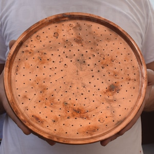 Unlacquered copper shower head - outdoor shower - copper shower head - outdoor shower copper head - showerhead - copper rain shower head