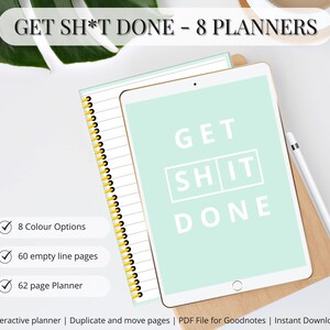 Digital Notebook - 60 Pages - Lined Paper - Goodnotes