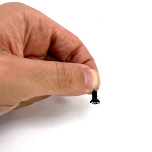 Micro Lamppost DL56 black color for cribs and dioramas with microlamp led model dollhouse dollhouse crib diorama