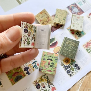 Botanicals Book Set - Book Miniature