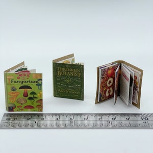 Botanicals Book Set - Book Miniature