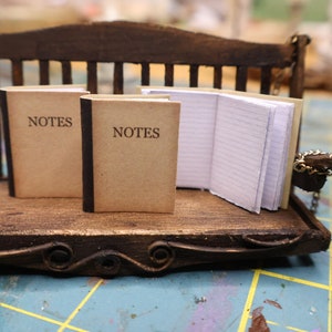 Miniature notebook Set - Book Miniature