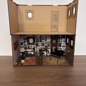 DIY Calamity Jane Room Box 1/12 Scale: Stackable Dollhouse Room