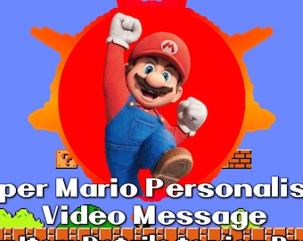 Super Mario - Personalised Video Message
