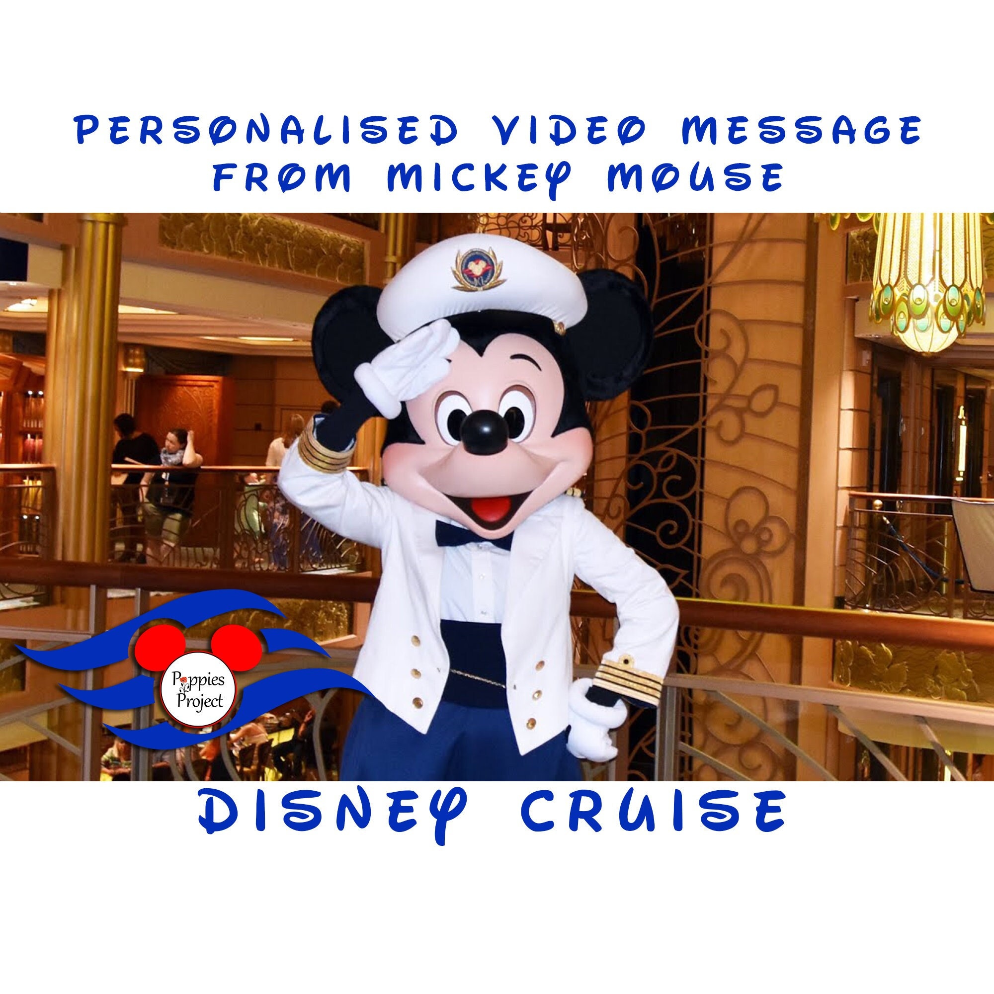 Personalised Captain Mickey Cruise Edition Video Message to
