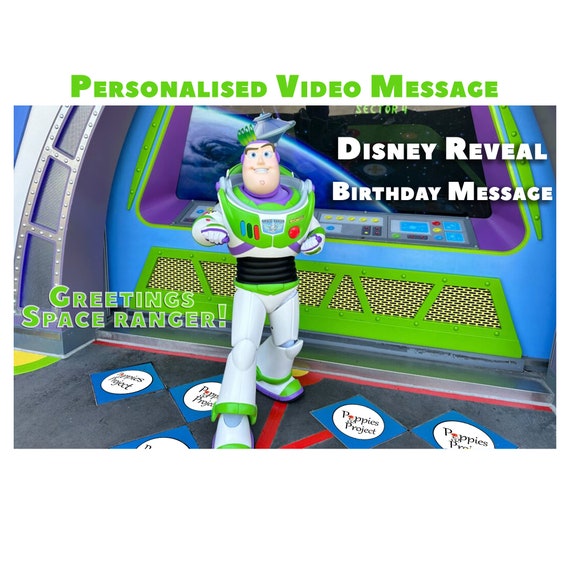 Buzz Lightyear Videomessaggio personalizzato Rivela il tuo