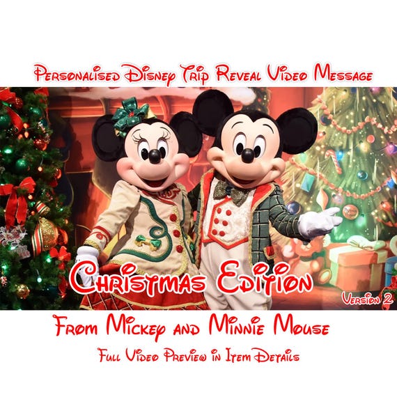 クリスマス・ミッキー&ミニー、Christmas Mickey & Minnie, 東京