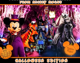 Personalised Mickey's not so scary Halloween party trip reveal - Video Message from Mickey Mouse