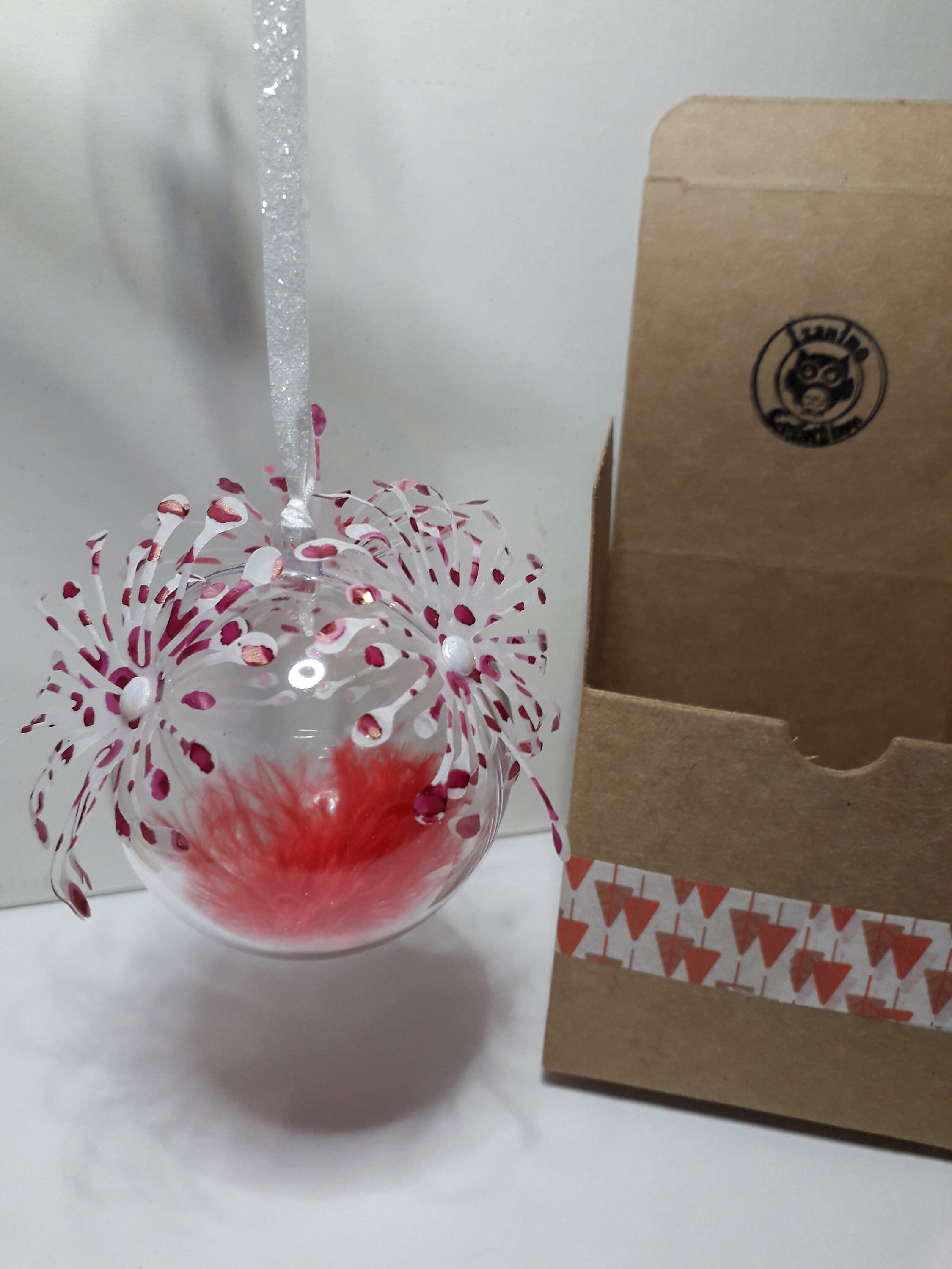 Boule de Noël - Fait Mains -Model Unique Décoration