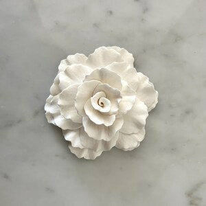 3D Flower Wall Art, Hand Sculpted Clay Flowers Wall Sculpture Art ...