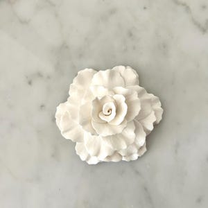 3D Flower Wall Art, Hand Sculpted Clay Flowers Wall Sculpture Art ...