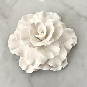 3D Flower Wall Art, Hand Sculpted Clay Flowers Wall Sculpture Art ...