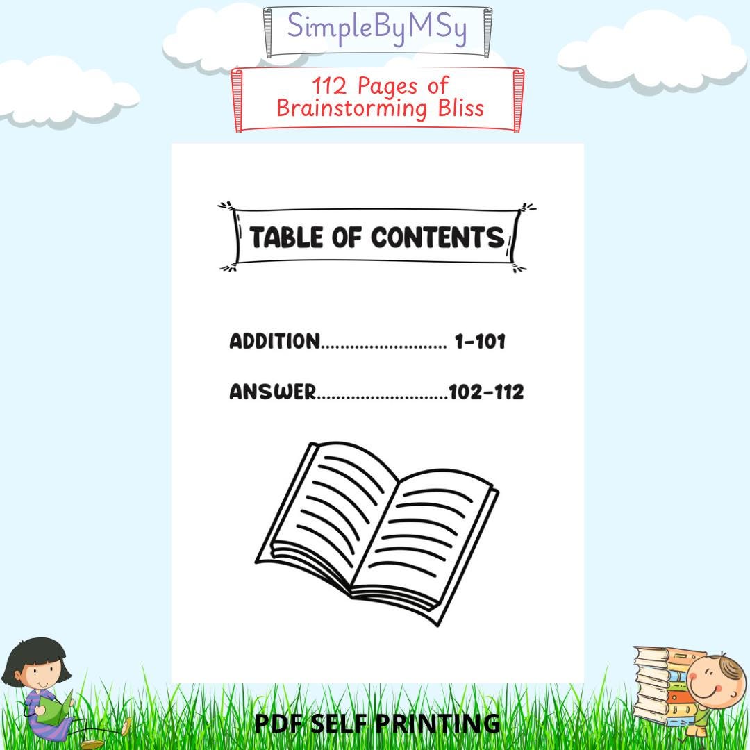 Grade 2 Addition Math Workbook: 112 Pages of Practice (PDF Download) - Etsy