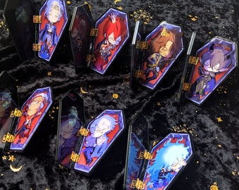 Verdrehte Wunderland Acryl Pins
