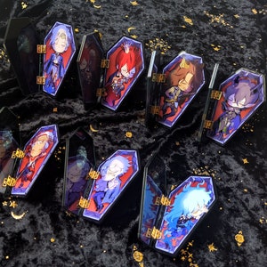 Twst Twisted Wonderland Acrylic Pins