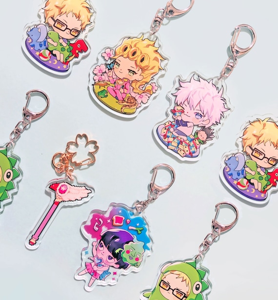 Various Anime Acrylic Charms - Etsy Various Anime Acrylic Charms - Etsy