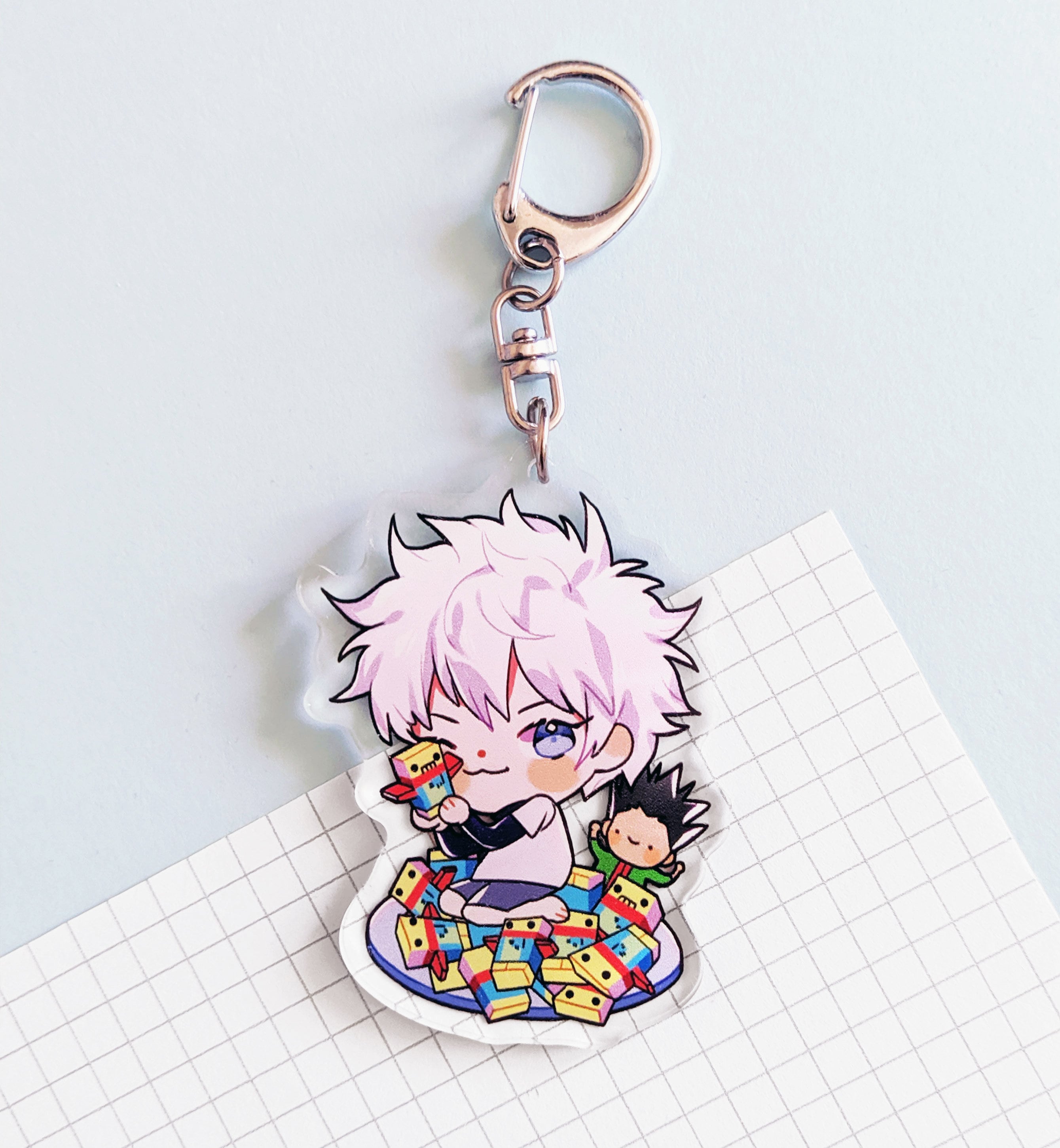 Various Anime Acrylic Charms Etsy