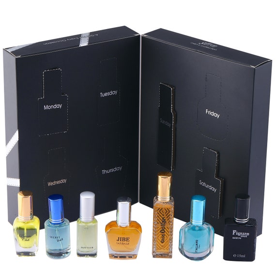 ADVENT CALENDAR Perfume Seven Days Gift for Him by Saffron - Etsy ADVENT CALENDAR Perfume Seven Days Gift for Him by Saffron - Etsy
