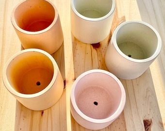 Cement planters (Round) Home Decor
