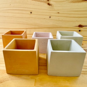 Cement planters (Square) Home Decor