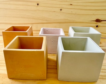 Cement planters (Square) Home Decor