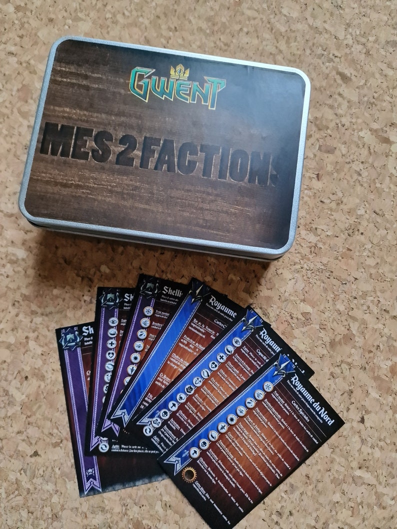 Lot de 2 Factions de carte à jouer Gwynt image 4