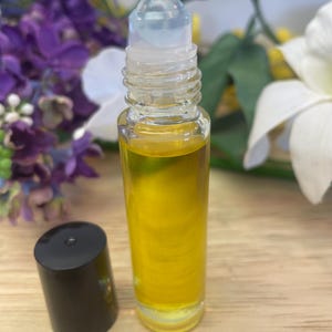 Profumo roll-on / Fragranza naturale di lunga durata / Miscela di oli essenziali / Rullo per profumo tascabile