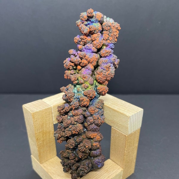 Top premium, Rare, Iridescent Goethite, 100% natural,  Leklai from Malaysia, Unique, Mineral Specimens, Rainbow, Hematite, No Treatment
