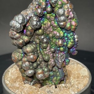 Top premium, Rare, Iridescent Goethite, 100% natural,  Leklai from Malaysia, Unique, Mineral Specimens, Rainbow, Hematite, No Treatment