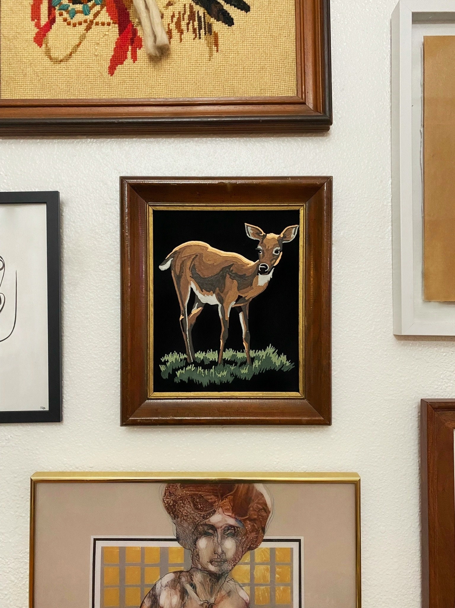 Deer / Gouache On Paper – Studio Paradissi