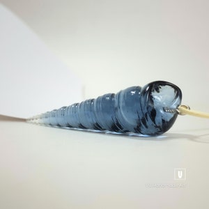 Handmade Transparent Blue Seashell Pendant Necklace | Stardew Valley Mermaid's Beach Jewelry Gift