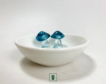 Handcrafted Custom Mushroom Earring Dish Holder, More Colours Mushroom | Gift for mom, Gifts for her