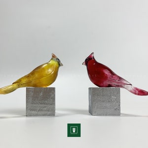 2022 Memorial Gifts Cardinal Red Bird Shelf Sitter | Figurine Ornament Decoration| Resin art Sculpture