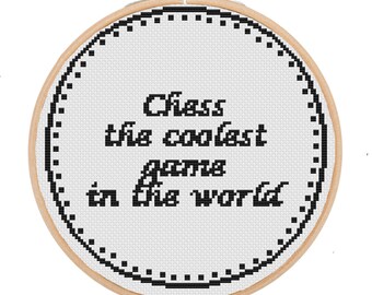Chess Cross Stitch Pattern - Etsy
