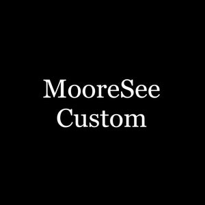 MooreSee Custom Extra Pay Add blusher/Add comb/Rush Order/Extra Fee